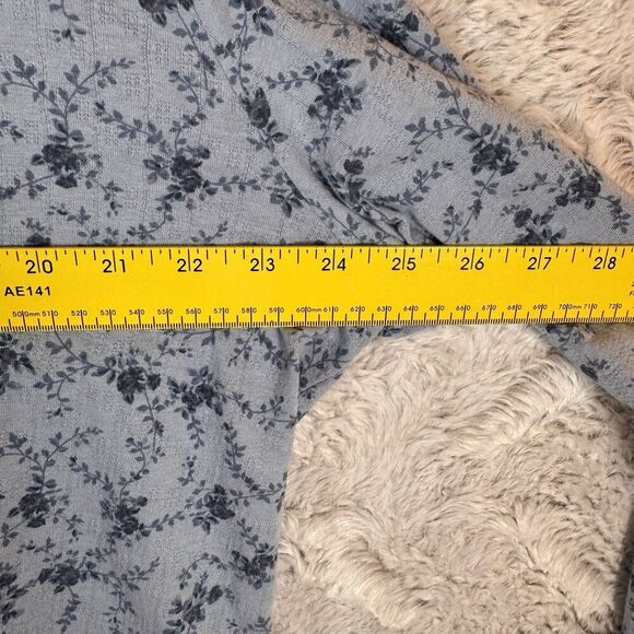 Lucky Brand Blue Floral Blouse - Picture 12 of 14